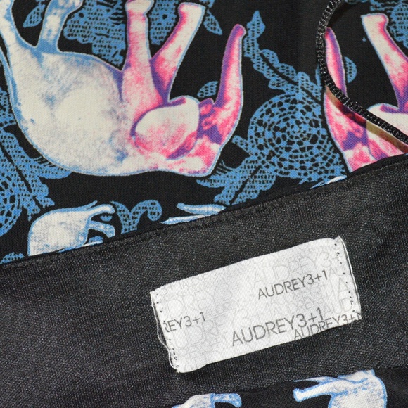 Audrey 3+1 Print Dress Sz S - Picture 3 of 3